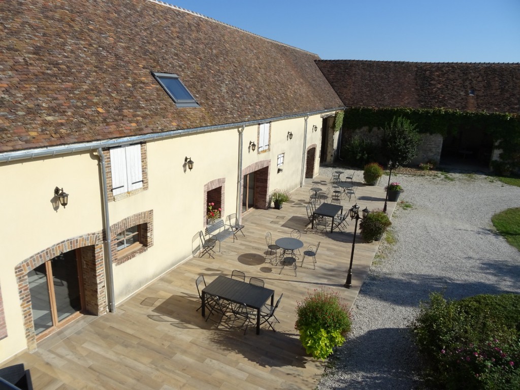 terrasse vu de l'étage